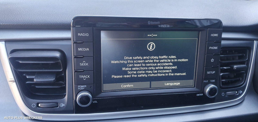 2018 Kia Rio Radio Cd Dvd Sat Tv