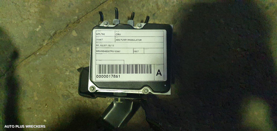 2007-2012 Honda Crv Abs Pump Modulator