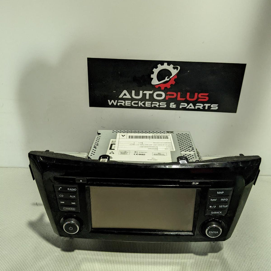 2014-2021 Nissan Qashqai Radio Cd Dvd Sat Tv