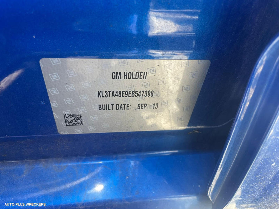 2013 Holden Barina Air Cleaner Box