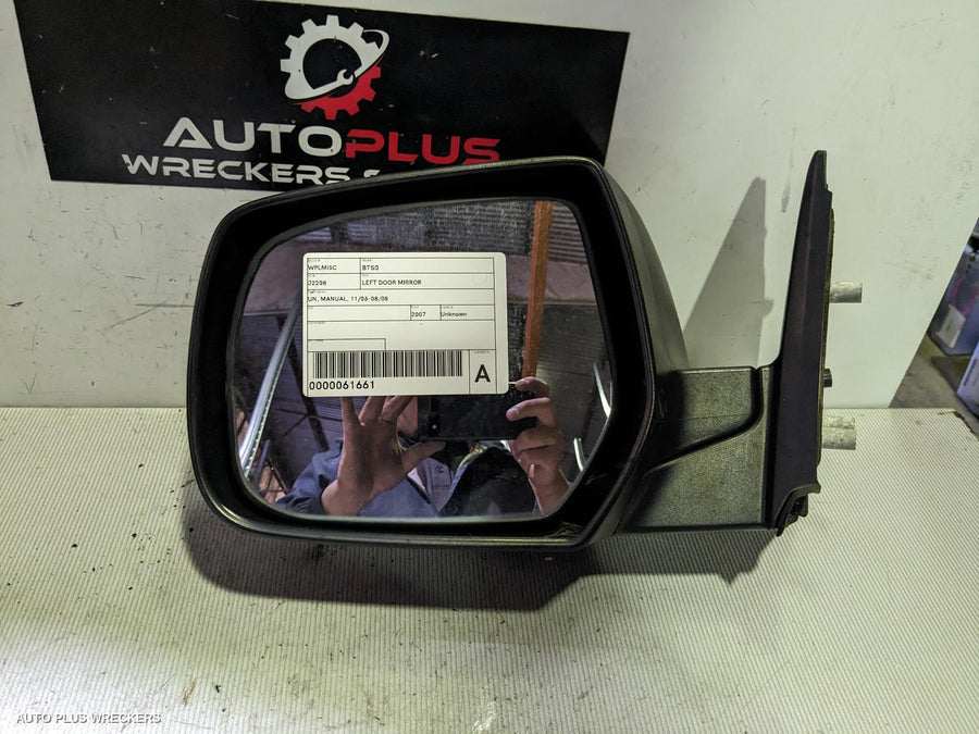 2007 Mazda Bt50 Left Door Mirror