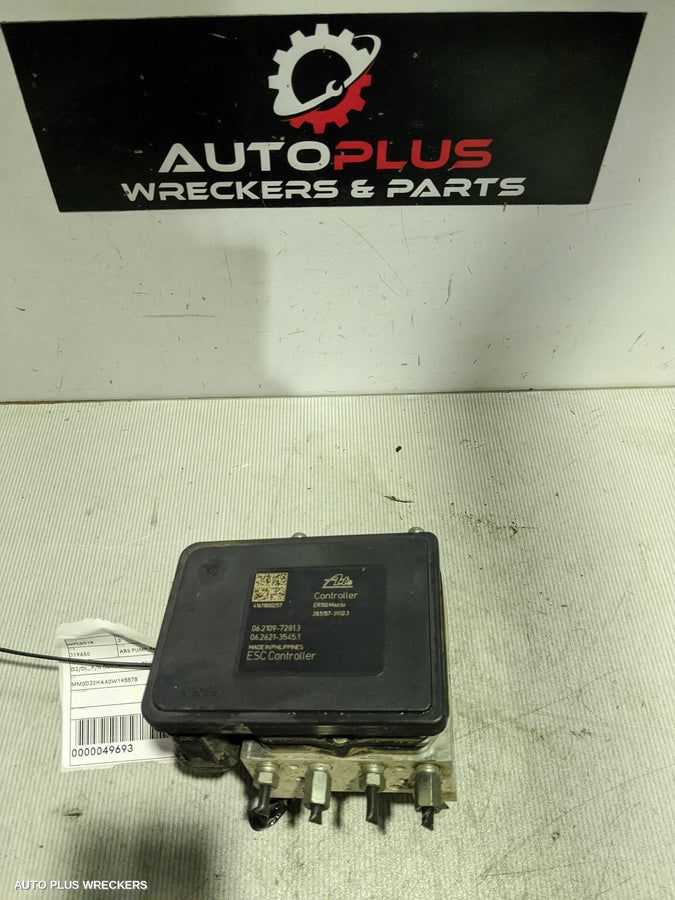2016 Mazda 2 Abs Pump Modulator