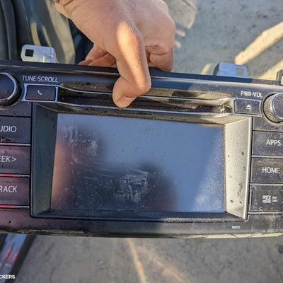 2018 Toyota Rav4 Radio Cd Dvd Sat Tv