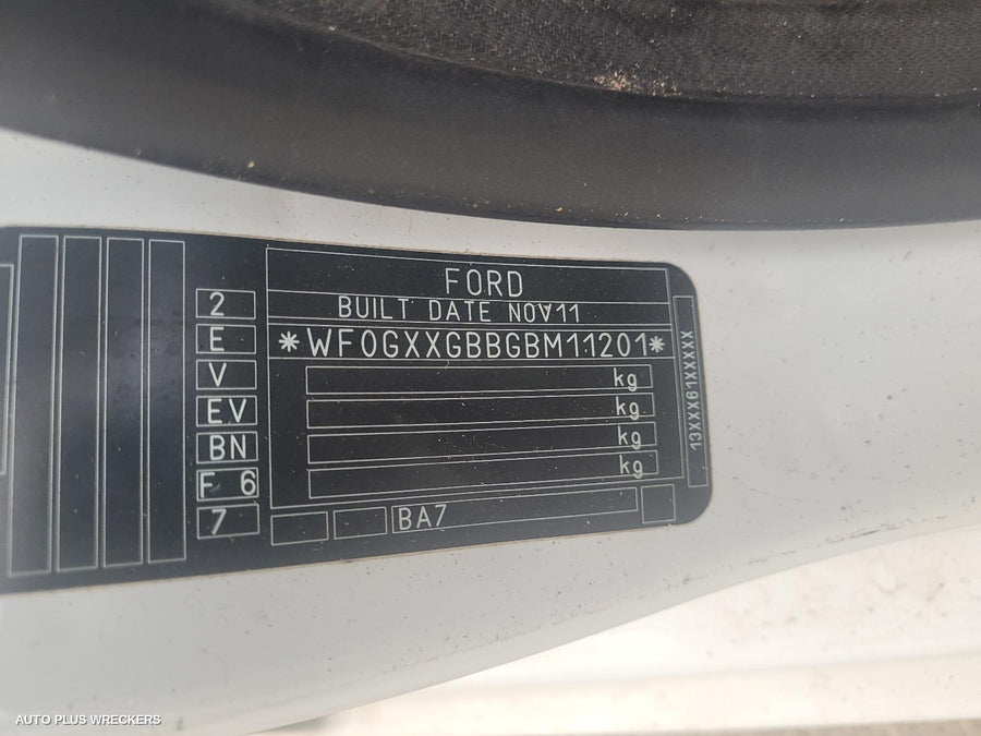 2012 Ford Mondeo Bootlid Tailgate