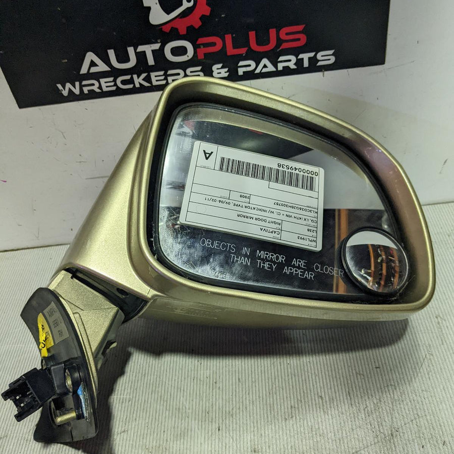 2006-2011 Holden Captiva Right Door Mirror