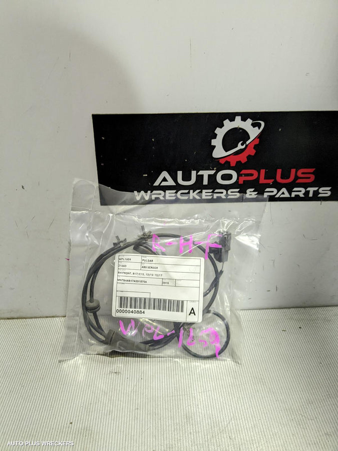 2015 Nissan Pulsar Abs Sensor