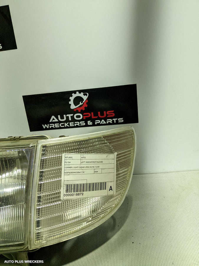 1998-2004 Mercedes Vito Left Indicator Fog Side