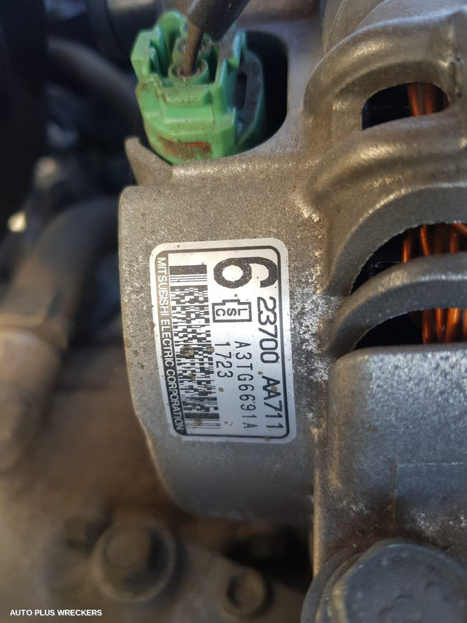 2011 Subaru Forester Right Rear Wnd Reg Motor