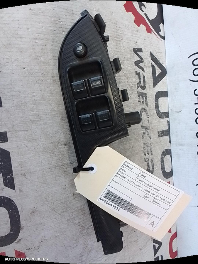 2000-2005 Honda Civic Pwr Dr Wind Switch