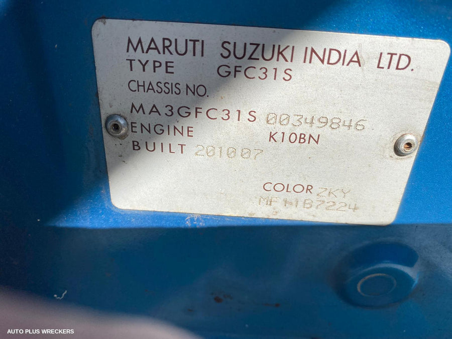 2010 Suzuki Alto Right Door Mirror