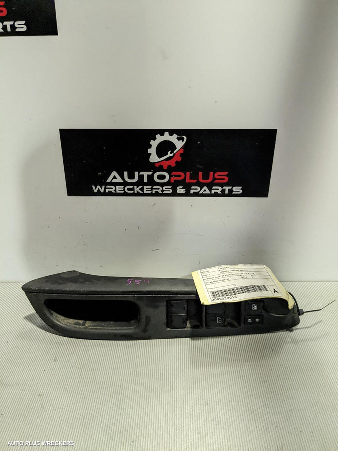 2012 Nissan Almera Pwr Dr Wind Switch