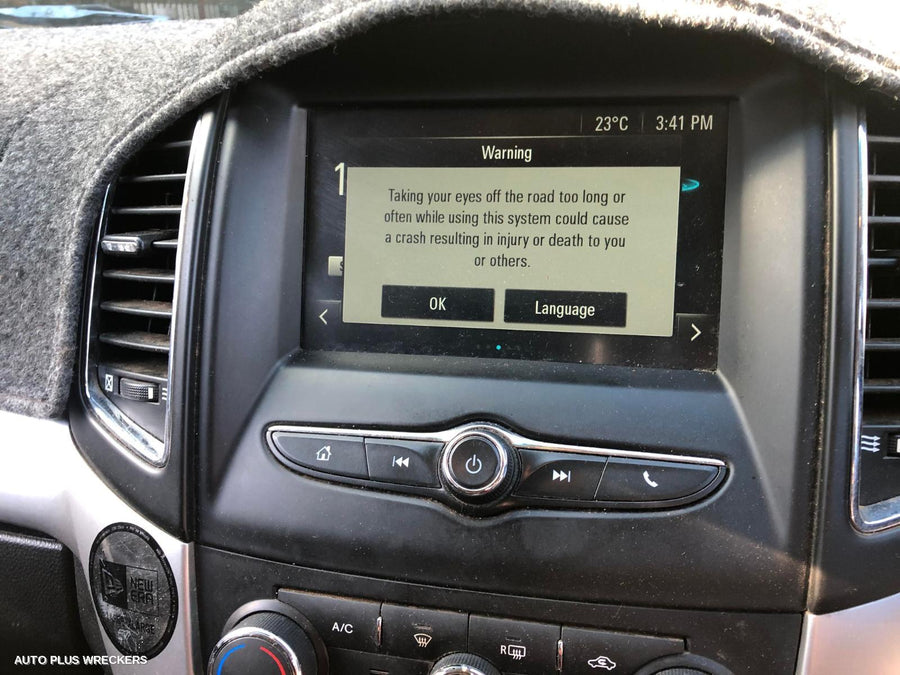 2016 Holden Captiva Left Front Window Reg Motor