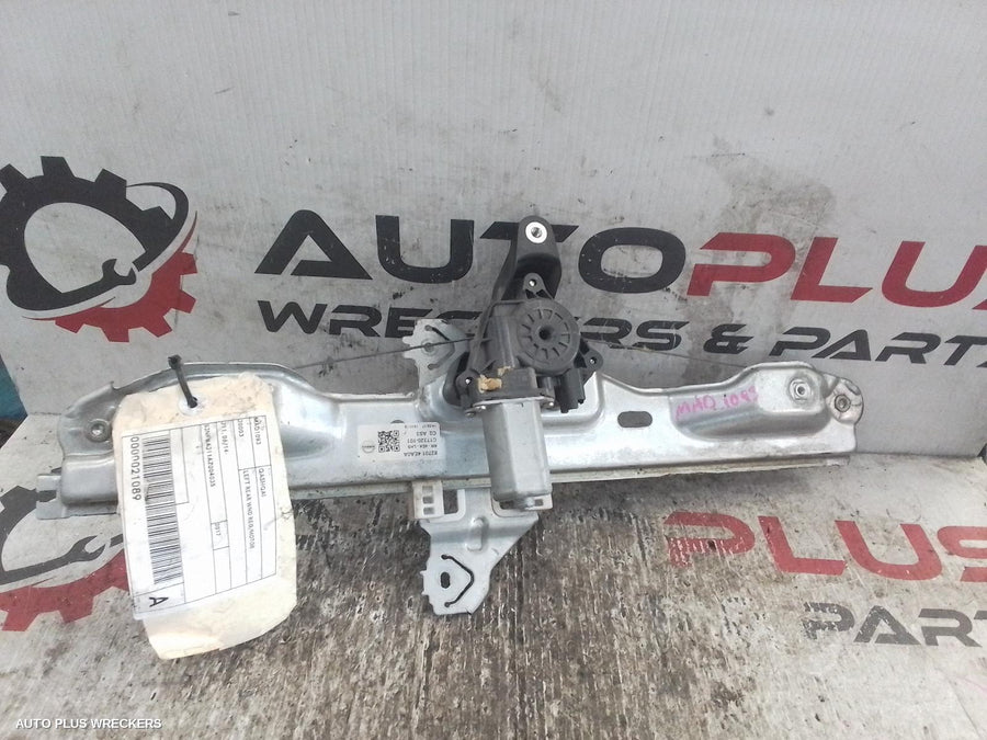 2013-2017 Nissan Qashqai Left Rear Wnd Reg Motor