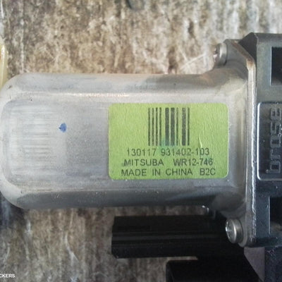 2010-2022 Jeep Grandcherokee Left Rear Wnd Reg Motor