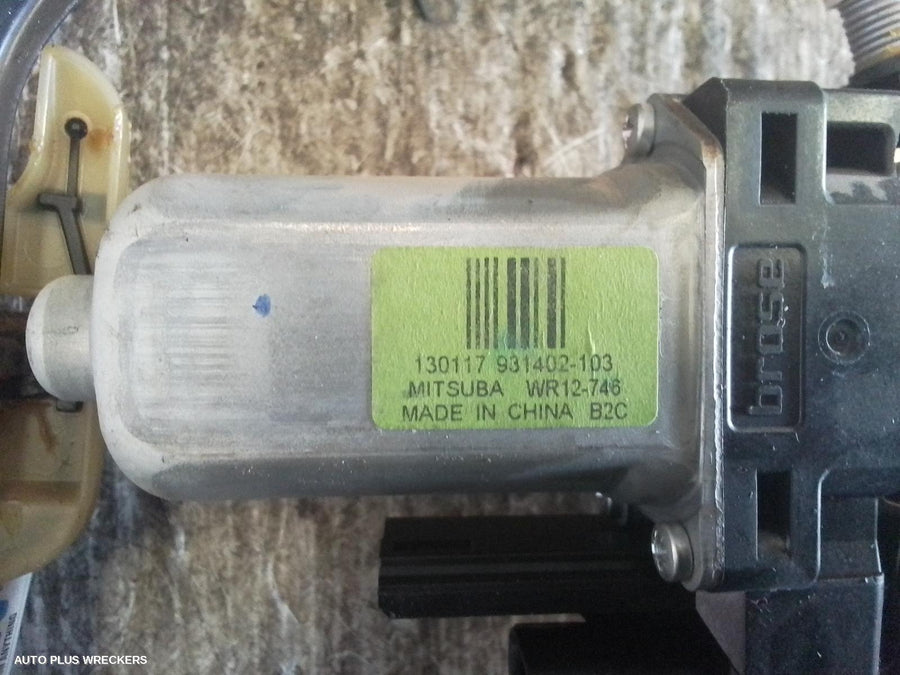 2013 Jeep Grandcherokee Left Rear Wnd Reg Motor