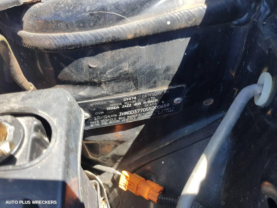 2004 Honda Jazz Left Headlamp