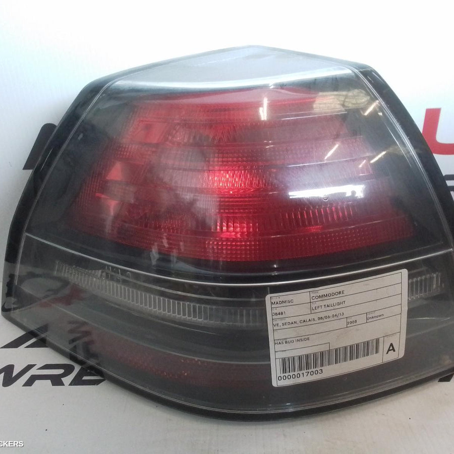 2006-2013 Holden Commodore Left Taillight