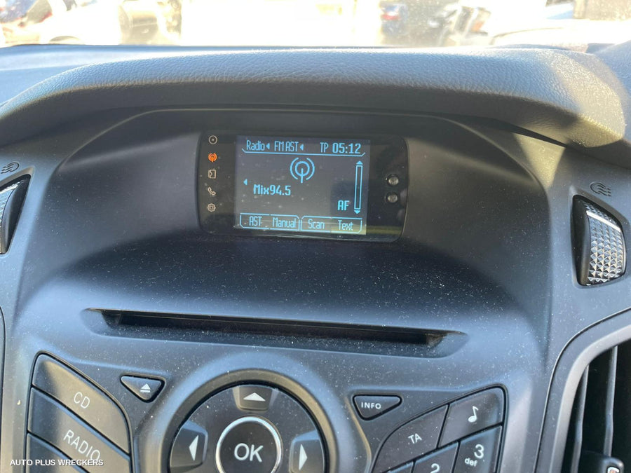 2012 Ford Focus Radio Cd Dvd Sat Tv