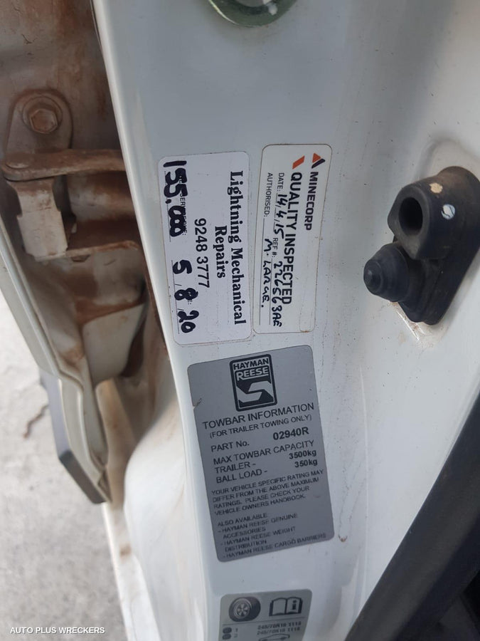 2015 Holden Colorado Abs Pump Modulator