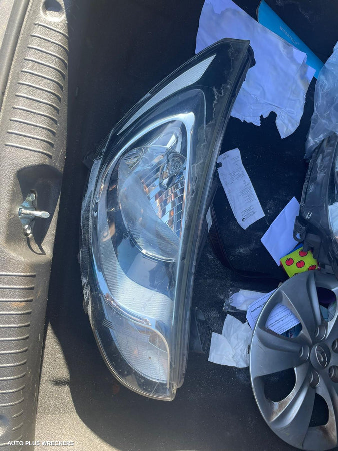 2012 Hyundai Accent Right Rear Door Window