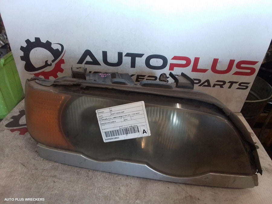 2002 Bmw X5 Right Headlamp