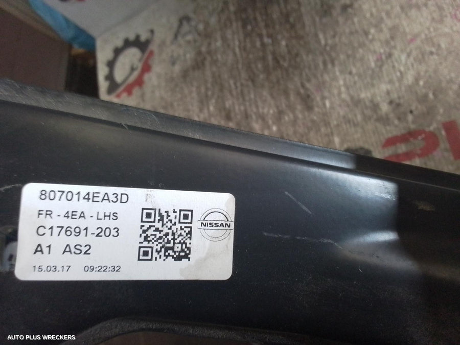 2013-2017 Nissan Qashqai Left Front Window Reg Motor