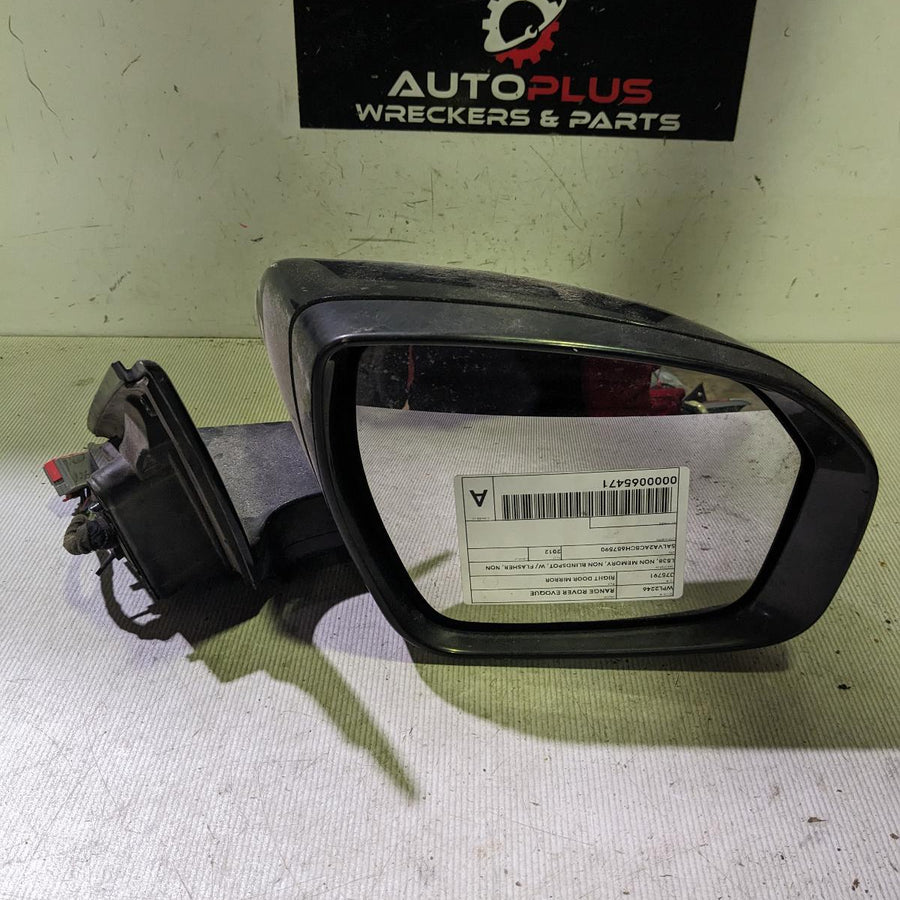 2011-2013 Land Rover Rangerover Evoque Right Door Mirror
