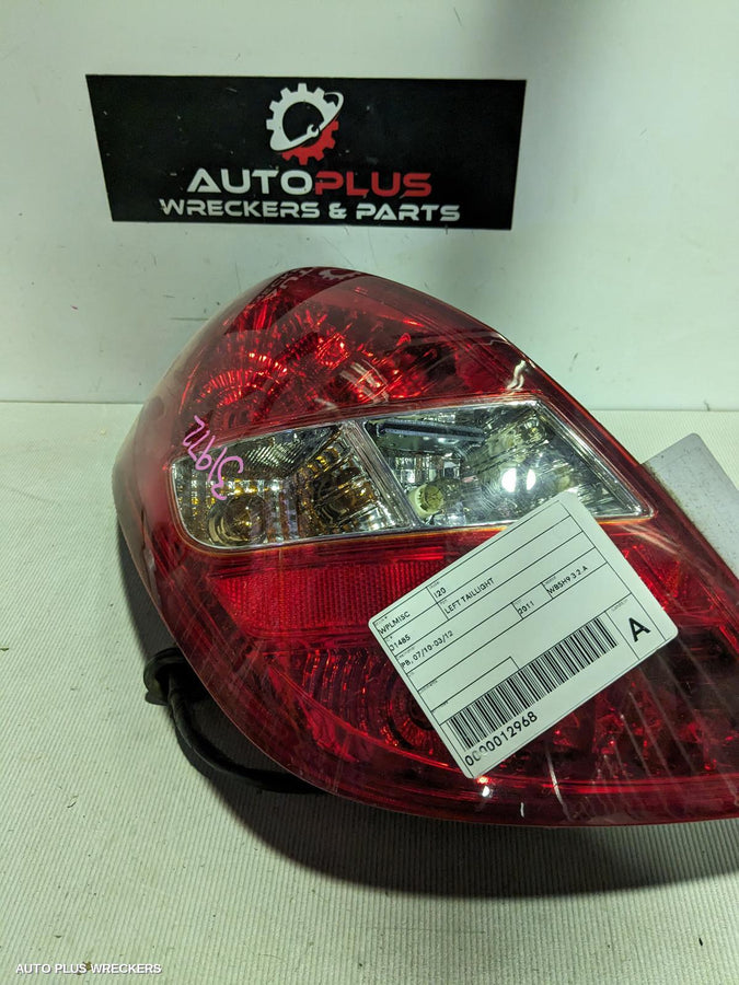 2011 Hyundai I20 Left Taillight