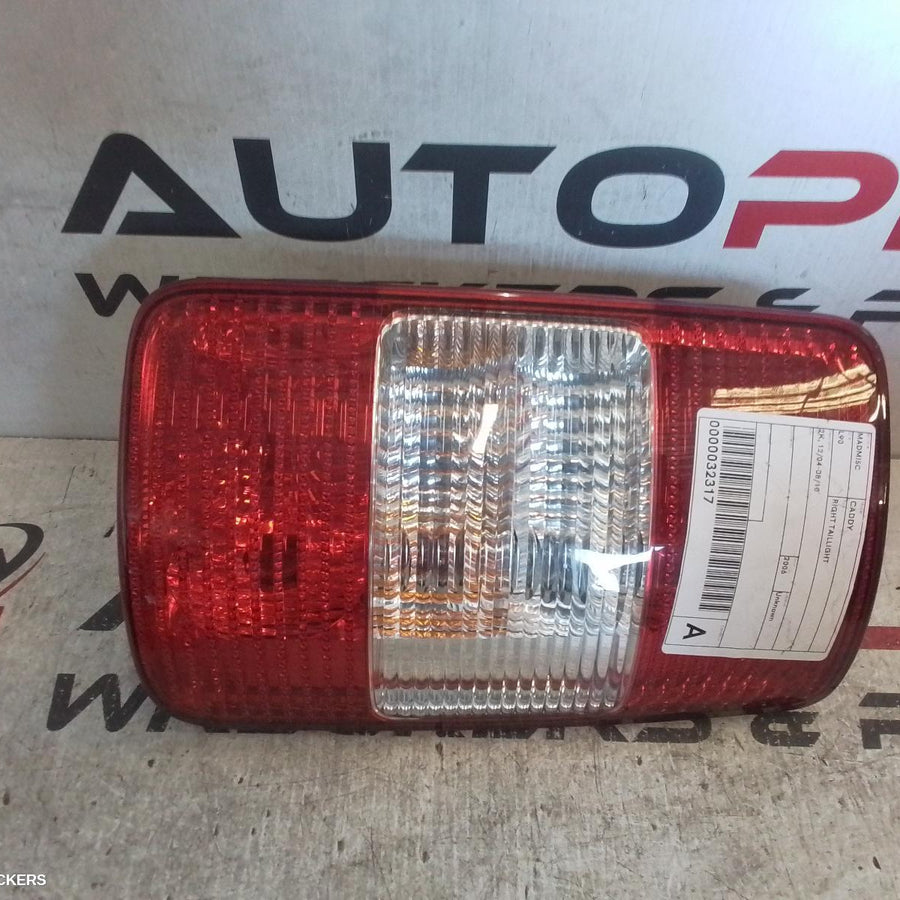 2004-2010 Volkswagen Caddy Right Taillight