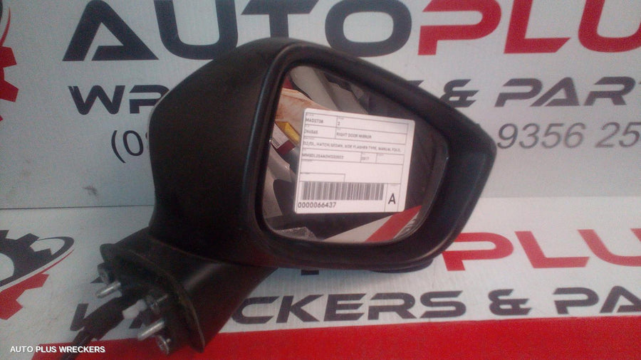 2017-2019 Mazda 2 Right Door Mirror