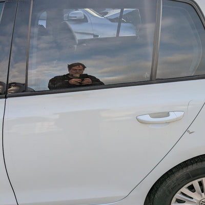 2011 Volkswagen Golf Left Rear Door Window