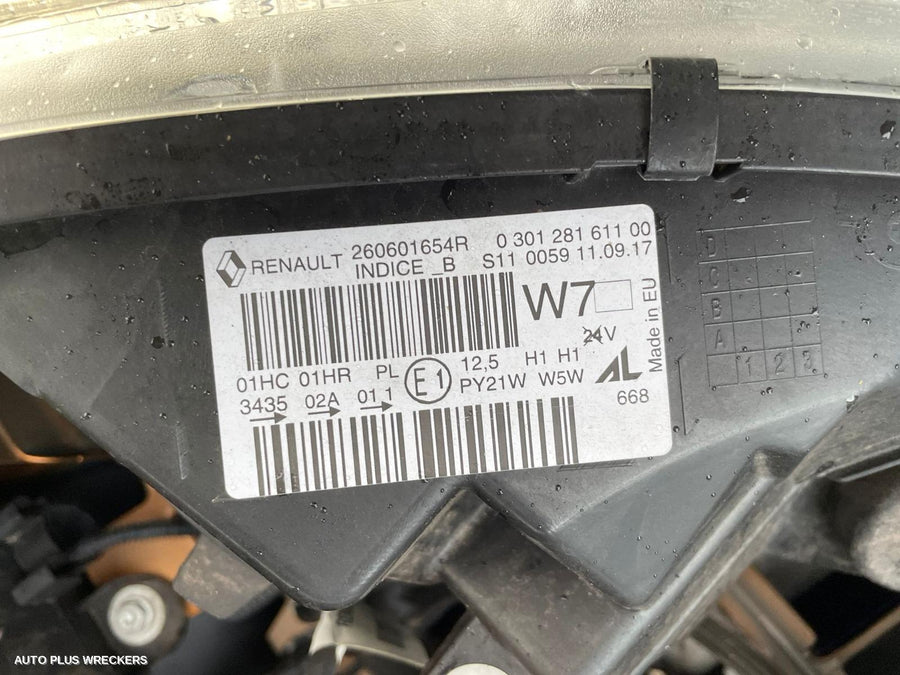 2018 Renault Captur Radio Cd Dvd Sat Tv