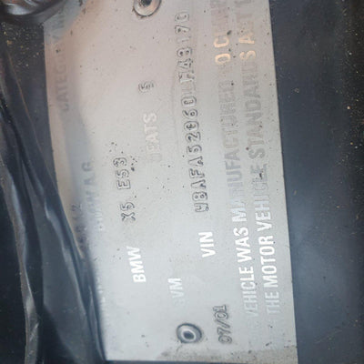 2000-2003 Bmw X5 Left Guard
