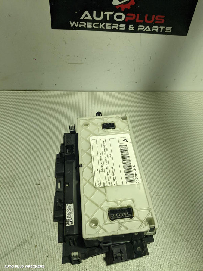 2015 Toyota 86 Heater Ac Controls