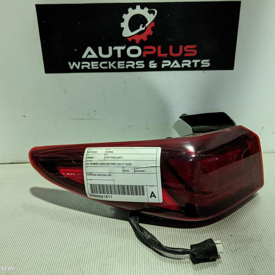 2017-2020 Hyundai Kona Left Taillight