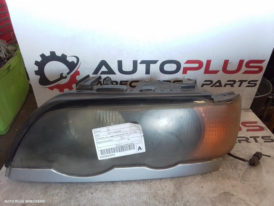 2000-2003 Bmw X5 Left Headlamp