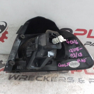 2012 Volkswagen Golf Left Taillight