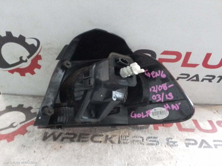 2012 Volkswagen Golf Left Taillight