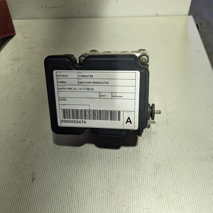 2017 Subaru Forester Abs Pump Modulator