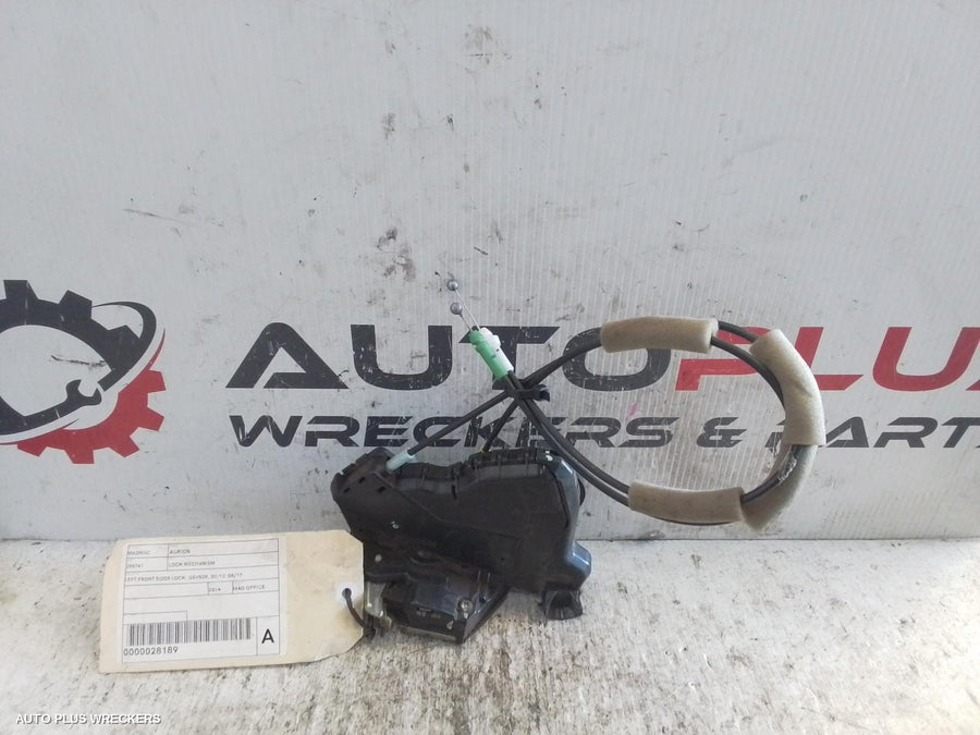2014 Toyota Aurion Door Boot Gate Lock