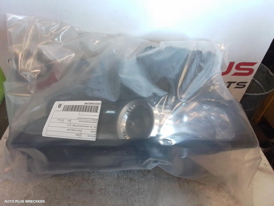 2021 Mazda Cx30 Right Headlamp