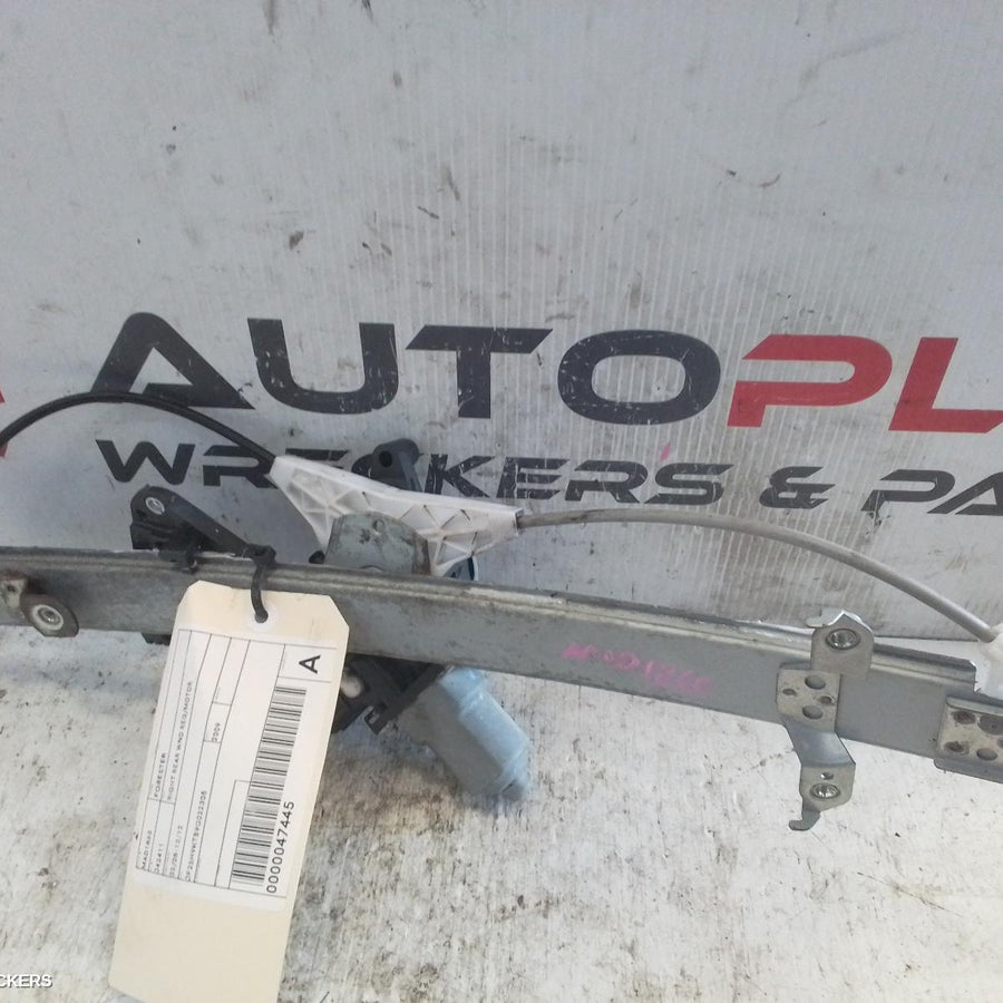 2008-2012 Subaru Forester Right Rear Wnd Reg Motor