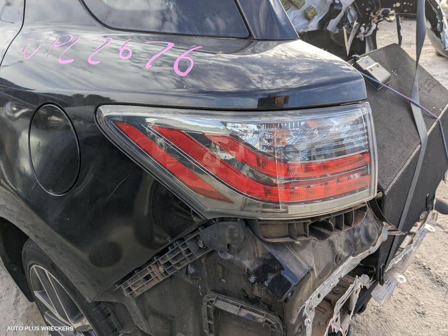 2012 Lexus Ct200h Left Taillight