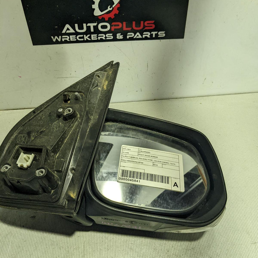 2012-2020 Holden Colorado Right Door Mirror