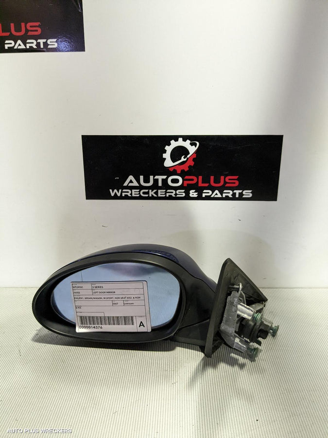 2007 Bmw 3 Series Left Door Mirror