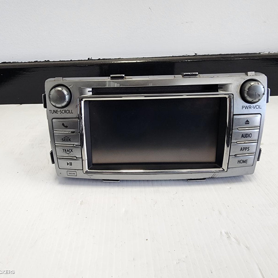 2015 Toyota Hilux Radio Cd Dvd Sat Tv
