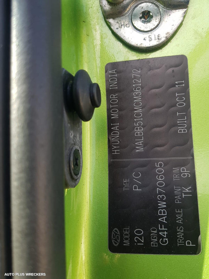 2012 Hyundai I20 Caliper