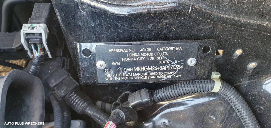 2010 Honda City Right Headlamp