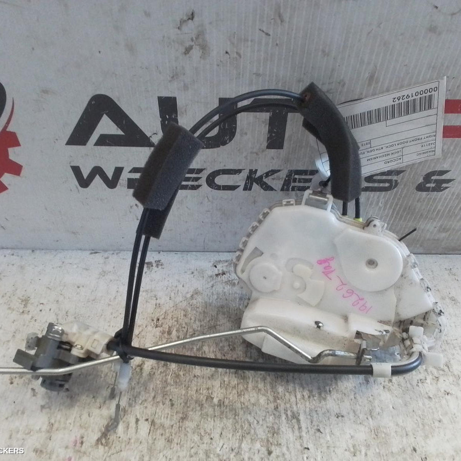 2012 Honda Accord Door Boot Gate Lock