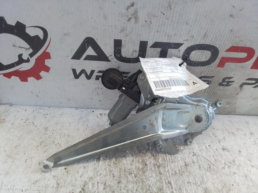 2012-2018 Toyota Corolla Left Rear Wnd Reg Motor